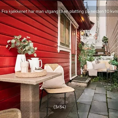 Sentralt,unikt Lite Bergenshus Med Sjel Pa Fine Nostet! * Bergen